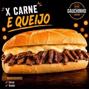 X-Carne-e-Queijo