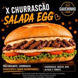 X-Churrasco-Salada-Egg