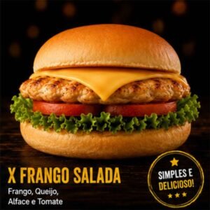 X-FRANGO-SALADA